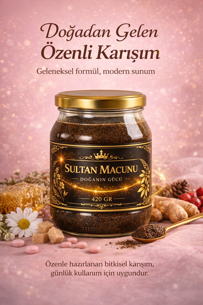 Toroslar Sultan Macunu - Civanperçemi, Hayıt Otu, Melisa Özlü Destek Macunu 4...