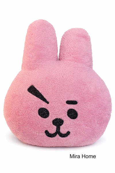 Mira Home Decorative Plush Rabbit Children's Pillow 25X30 cm Pink