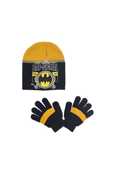 Batman Χειμερινό σετ δύο τεμαχίων, σκούφος και γάντια