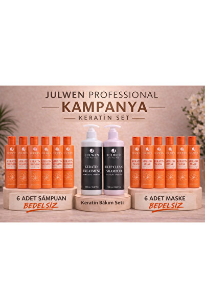 Julwen ALTIN KERATİN BAKIM SET