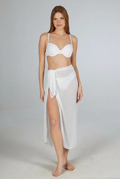 azrlyaonline Estiva 6000 Γυναικείο Απλό Σιφόν Παρεό