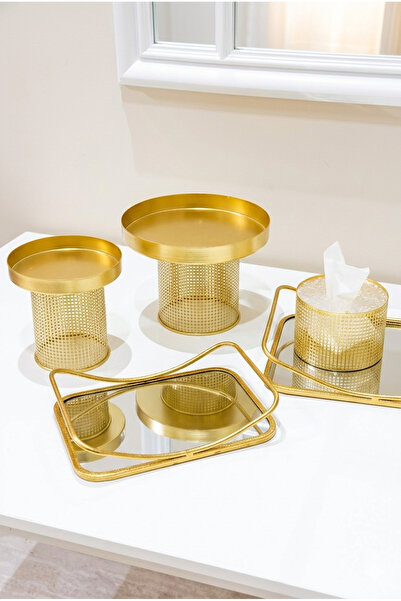 Generic ✨   Luxury Design Elegant Touch Hotel Amenities Set ✨ 2 Cake Stands, ...