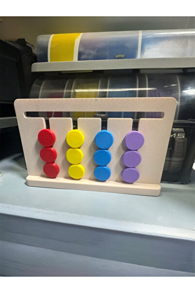 Modulab3D Dekorasyon Colorful Counting Abacus for Kids – Educational Montesso...