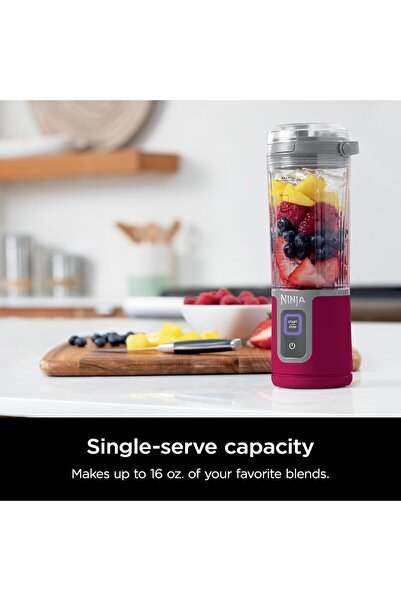 NINJA Blast Portable Blender, Cordless, 16oz.16oz. Vessel, Personal Blender for Shakes & Smoothies