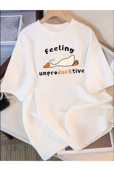 LİNA06 Pure T-shirt for Women Short-sleeved Niche Design and Design Print Sum...