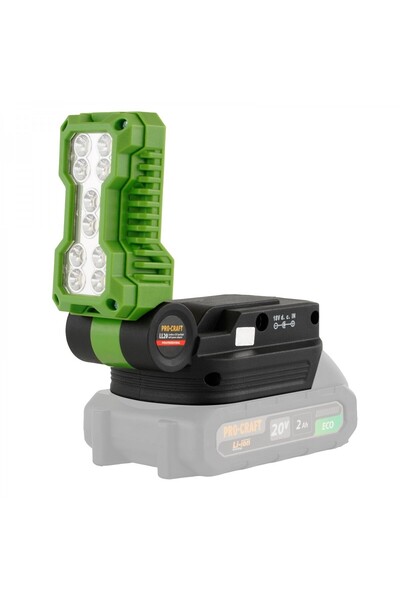 PRO CRAFT Φορητός Προβολέας LED Μπαταρίας LL20 PROCRAFT 500 Λούμεν