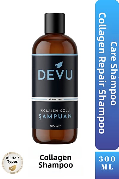 DEVU شامبو طبيعي بخلاصة الكولاجين من الطاووس