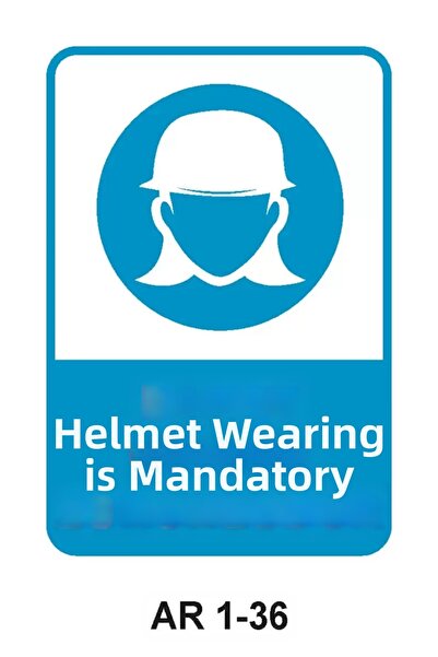 Outdoor One Work Safety Warning Sign 1 Piece Pvc 21 X 29cm