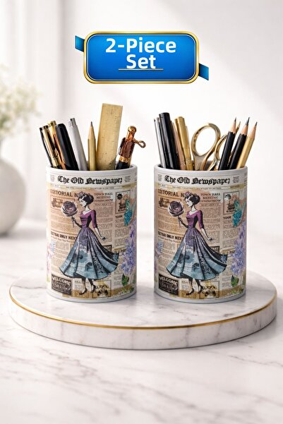 LE PARİS Σετ 2 τεμαχίων Vintage Μεταλλικός Οργανωτής Πολλαπλών Χρήσεων |   Θή...