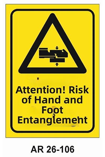 Outdoor One Work Safety Warning Sign 1 Piece Pvc 21 X 29cm