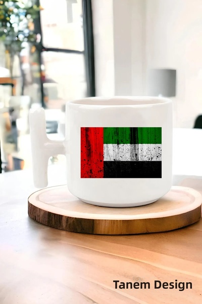 Tanem Tasarım Arabic Designed Printed t Mug Cup