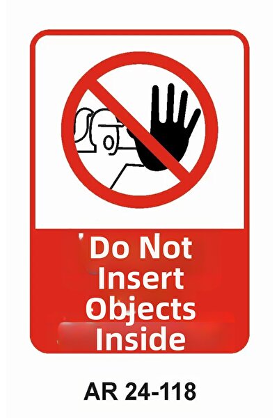Outdoor One Do Not Enter the Goods Women Figure Work Safety Warning Sign 1 Pi...