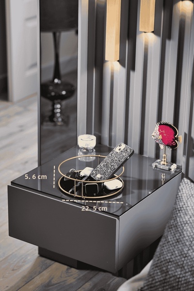 Edora Home Ματ χρυσός οργανωτής μπάνιου Οργανωτής καλλυντικών κοσμημάτων και ...