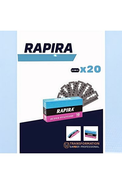 Zey-Al Ξυραφάκια διπλής όψης από ανοξείδωτο ατσάλι - Κλασικό ξυραφάκι 10 τεμα...