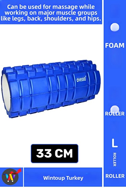 Wintoup # FoamRoller Αθλητική Άσκηση Γυμναστικής Πιλάτες Γιόγκα Μασάζ Χαλάρωσ...
