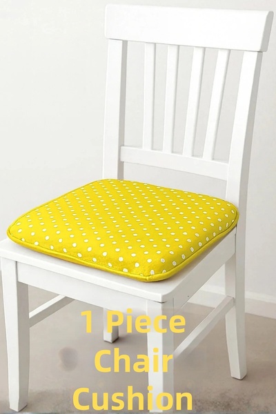 LADYNİL 1 τεμάχιο μαξιλάρι καρέκλας με κορδόνια και πουά |   40x40εκ. |   Κου...