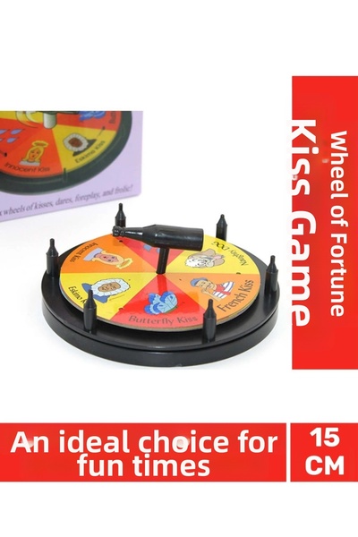 Kozera # Box Game Party Entertainment Game 15 cm Kissing Wheel Made of Hard P...