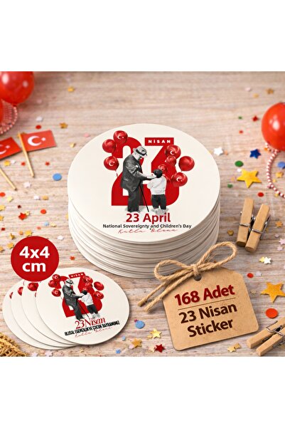 cyatelier مجموعة ملصقات 23 أبريل، ملصق هدية للمعلم في المناسبات المدرسية للأطفال