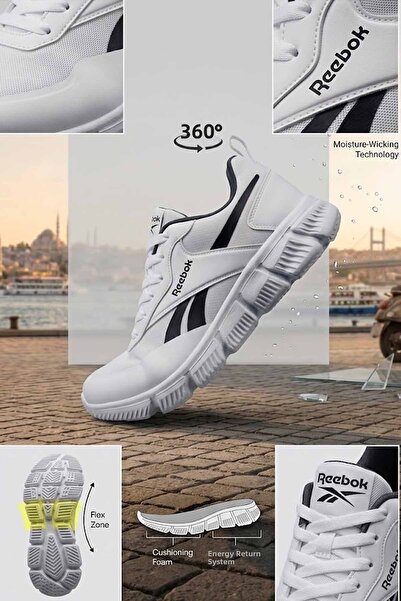Reebok Λευκά Γυναικεία Αθλητικά Παπούτσια - Παπούτσια για Καθημερινό Περπάτημ...