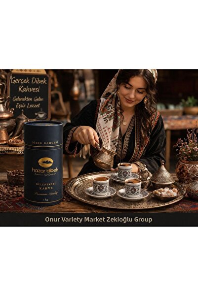 Muhtelif Hazar Dibek Coffee 1 kg Traditional Stone Dibek Grinding