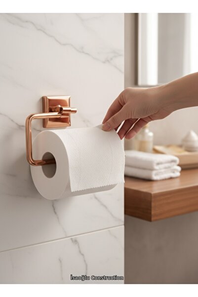 İSAOĞLU YAPI Χάλκινη θήκη για ρολό τουαλέτας Μπρούτζινη θήκη για ρολό τουαλέτ...
