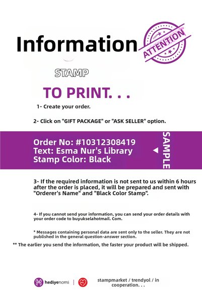 HEDİYENOMİ Mühürmarket > Forensic Expert Book Seal - Ex-Libris - Book Stamp > Mmavk-022