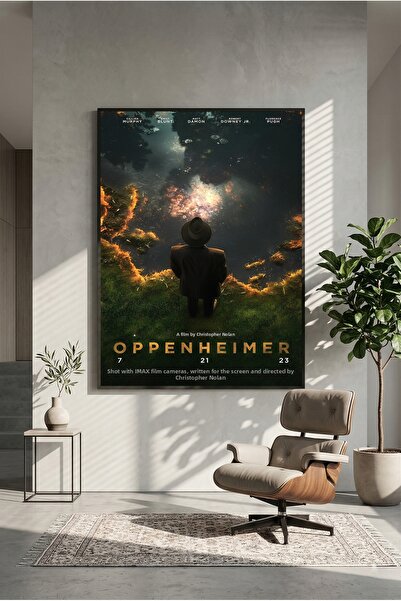 postercraft Poster din lemn Oppenheimer (fără ramă) 2