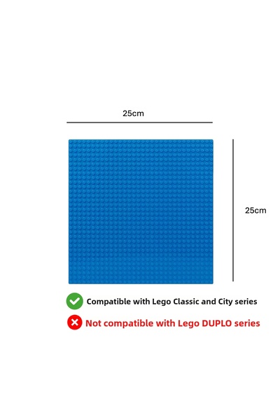 ThinkMaster 11025 Classic Blue Plate (Floor) - Classic Blue Floor 11025 - 25Cmx25Cm Sizes