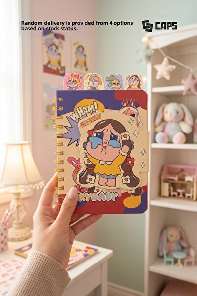 caps office Cry Baby 3D Σπιράλ Σημειωματάριο με Κάλυμμα 13x18 εκ. |   Ατζέντα...