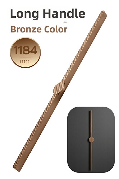 Badem10 Saral Ριγέ Σατέν Μπρονζέ Λαβή 1184 mm 118,4 cm Έπιπλα Συρτάρι Κουζίνα...