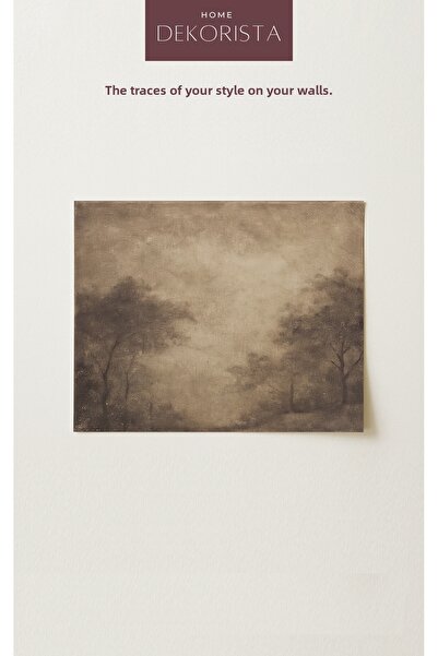 HOME DEKORİSTA Εκτύπωση καλλιτεχνικής εικόνας με θέμα το vintage τοπίο, διακο...