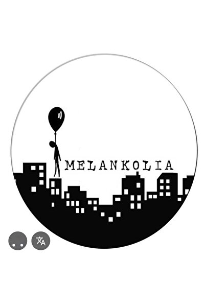 aemedia ملصق ميلانكوليا