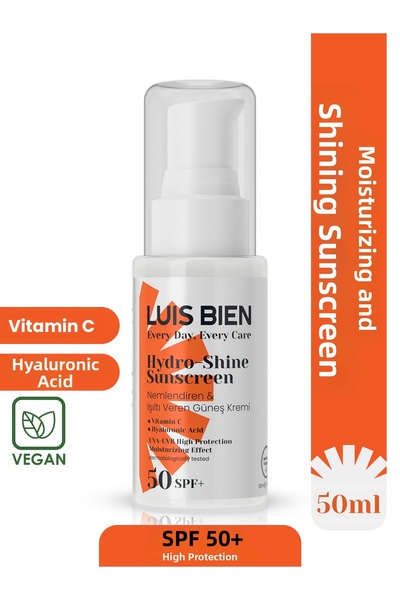Luis Bien Anti-Blemish Spf 50+ Moisturizing Sunscreen 50 ml – Radiant High Pr...