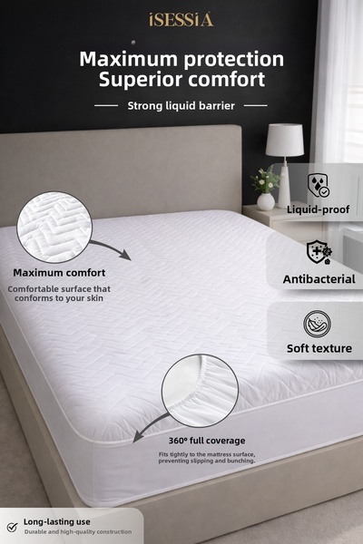 Isessia Αδιάβροχο προστατευτικό στρώματος Aquasoft με εφαρμοστό κάλυμμα |   Π...