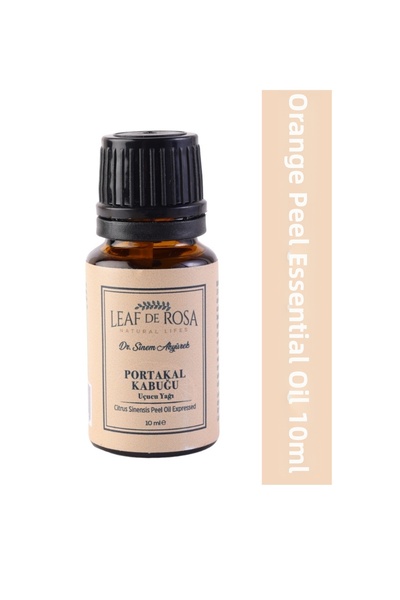 LEAF DE ROSA زيت قشر البرتقال الطبيعي العطري 10 مل - زيت عطري منشط ومشدّد للبشرة