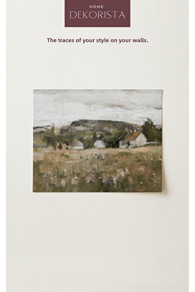 HOME DEKORİSTA Αφίσα Vintage Landscape, Τοίχος Γκαλερί, Καλλιτεχνική Εκτύπωση...