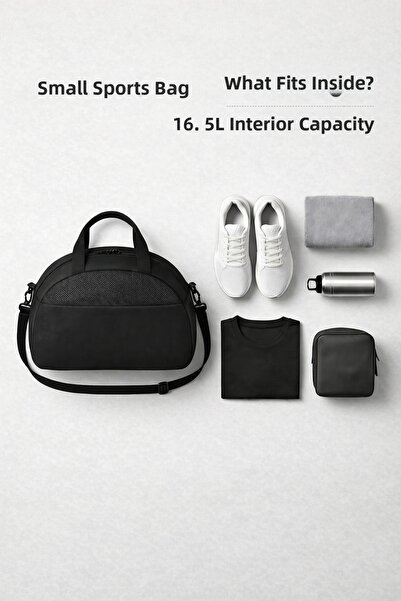 KAFF Τσάντα ταξιδιού χειρός μικρού μεγέθους με ρυθμιζόμενο λουρί ώμου - τσέπη