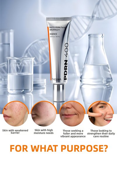 The Liva Pdrn Brightening Moisturizing Facial Blemish Cream, Anti-Aging and Anti-Wrinkle, Salmon Dna 30ml