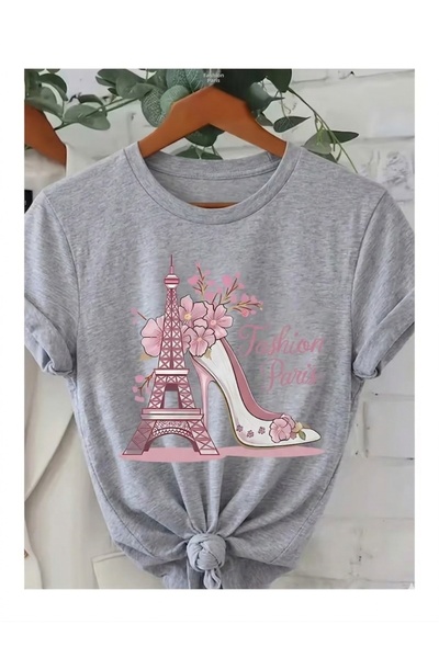 DAXİS Sportwear Company ΓΥΝΑΙΚΕΙΟ Μπλουζάκι με λαιμόκοψη ποδηλάτου, χτενισμέν...