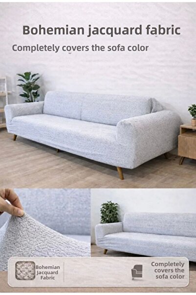 probak Κάλυμμα καναπέ με μποέμ μοτίβο για 3 άτομα |   Ελαστικό Κάλυμμα Καναπέ...