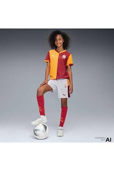 Puma Γαλατασαράι Σ.Κ. 25-26 Παιδικό Λευκό Εκτός Ποδοσφαιρικό Σορτς