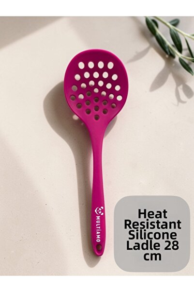 Multiamo Heat Resistant Silicone Colander 26 cm