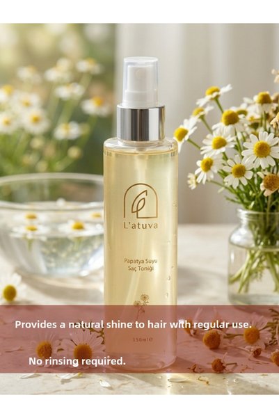 L'atuva 100% Natural Chamomile Water Hair Brightening Effective Purifying Relaxing Hair and Skin Tonic 150 ml