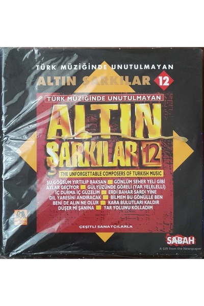 Plak İstasyonu (Not a Record, It's a Cd) Cd Golden Songs 12 - 6 Cds between 1...