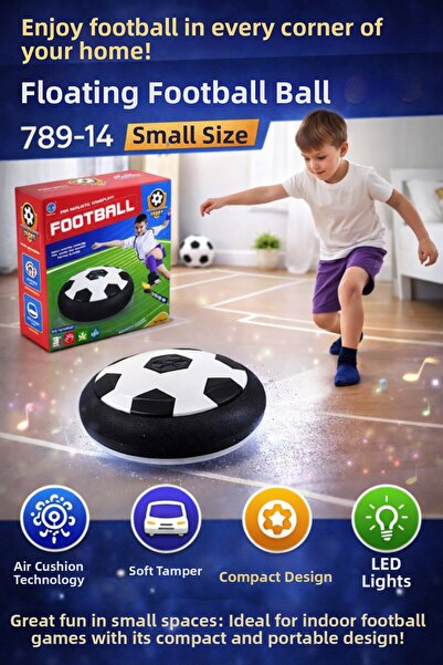 TRUST STORE Cool Football Ball Small Size Hover Soccer Game, Indoor Entertain...