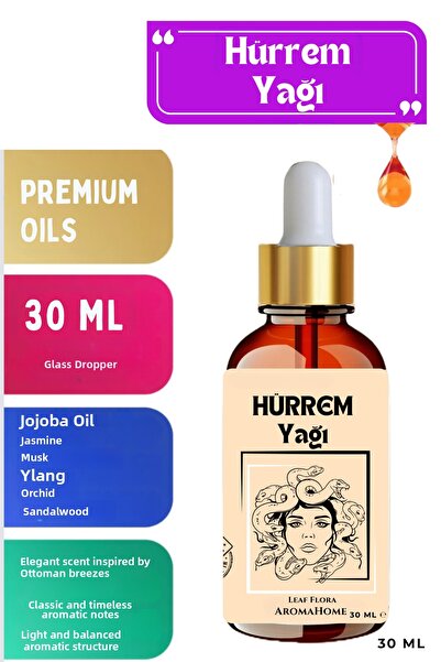LeafFlora AromaHome Hürrem Oil 30 ml - the Secret of Hürrem Sultan