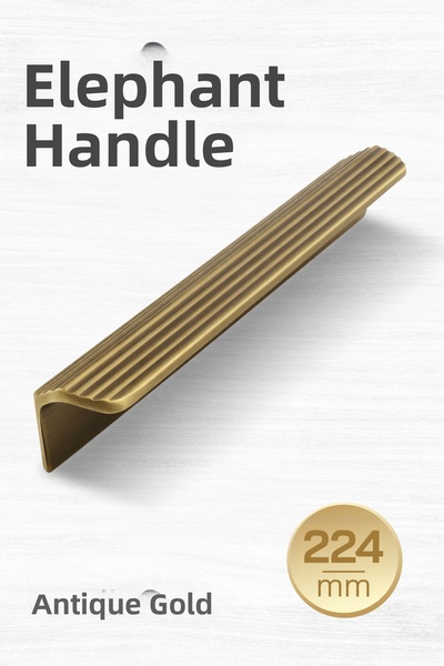 Badem10 Olifka Ριγέ Αντικέ Κίτρινη Λαβή Συρταριού 224 χιλ. Μοντέρνα Πολυτελή ...