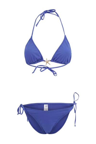 Συλλογή Trendyol Σετ Μπικίνι Saks Regular με Τριγωνικά Καλυμμένα Αξεσουάρ από...