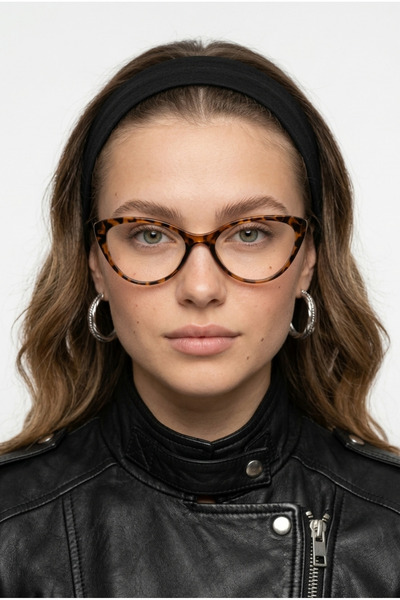 Houseofeyeris Lyra Leopard Frame Popular Blue Light Protection Blue Block Tra...