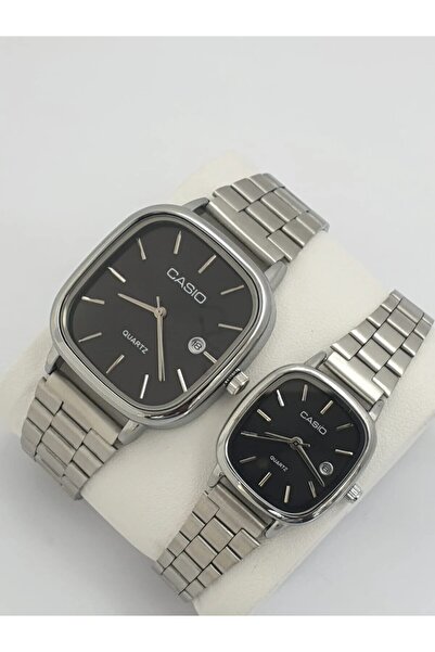 Zarif CS Couple Watch Silver-Black
